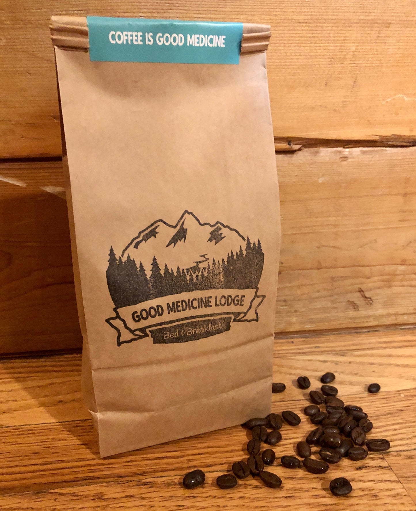 12oz. Bag, DARK roasted coffee.